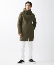 MKUCX41390 MK MICHEL KLEIN HOMME(MKミッシェルクランオム) シェルコート / ライナー付き カーキ(36)