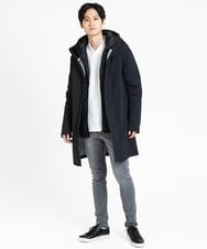 MKUCX41390 MK MICHEL KLEIN HOMME(MKミッシェルクランオム) シェルコート / ライナー付き ブラック(94)