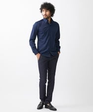 MNBAA54200 MICHEL KLEIN HOMME(ミッシェルクラン オム) 《日本製》イージーケアーボタンダウン長袖シャツ ネイビー(57)