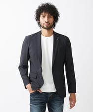 MNDAA50450 MICHEL KLEIN HOMME(ミッシェルクラン オム) 総柄テーラードジャケット セットアップ ブラック(94)