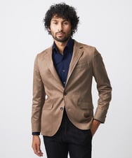 MNDDC59450 MICHEL KLEIN HOMME(ミッシェルクラン オム) スエードコンバーチブルジャケット ダークベージュ(83)