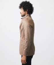 MNDDC59450 MICHEL KLEIN HOMME(ミッシェルクラン オム) スエードコンバーチブルジャケット ダークベージュ(83)