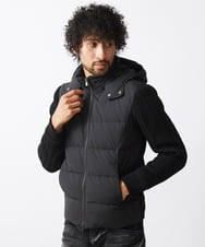 MNJAA57500 MICHEL KLEIN HOMME(ミッシェルクラン オム) コンビネーションダウンブルゾン ブラック(94)