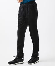 MNLAA56230 MICHEL KLEIN HOMME(ミッシェルクラン オム) トリコットベロアイージースラックスパンツ ブラック(94)