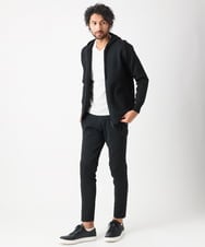 MNLDC52200 MICHEL KLEIN HOMME(ミッシェルクラン オム) 【2025年モデル】ニットトラックパンツ セットアップ ブラック(94)