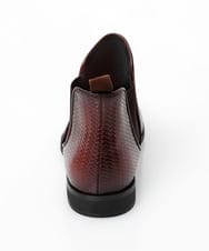 MO6AC51400 MICHEL KLEIN HOMME(ミッシェルクラン オム) 《日本製》エンボス加工レザーブーツ パープル(77)