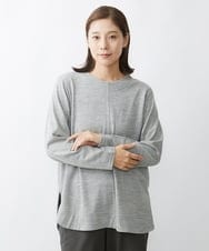 ウールミルド天竺チュニックカットソー(カットソー・Tシャツ) | GIANNI