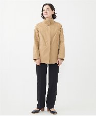 NHDAC81390 GIANNI LO GIUDICE(小さいサイズ)(メゾン ドゥ サンク) ストレッチツイルショートコート ベージュ