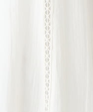 OLEGV27139 eur3(エウルキューブ) 【大きいサイズ】インド刺繍チュニック ホワイト(90)