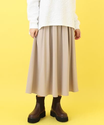 OLHCA08089 eur3 【大きいサイズ/a.v.v×eur3】タックギャザースカート