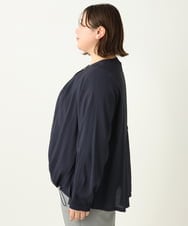 OLJEA05169 eur3(エウルキューブ) 【大きいサイズ】バックペプラムブルゾン ネイビー(57)