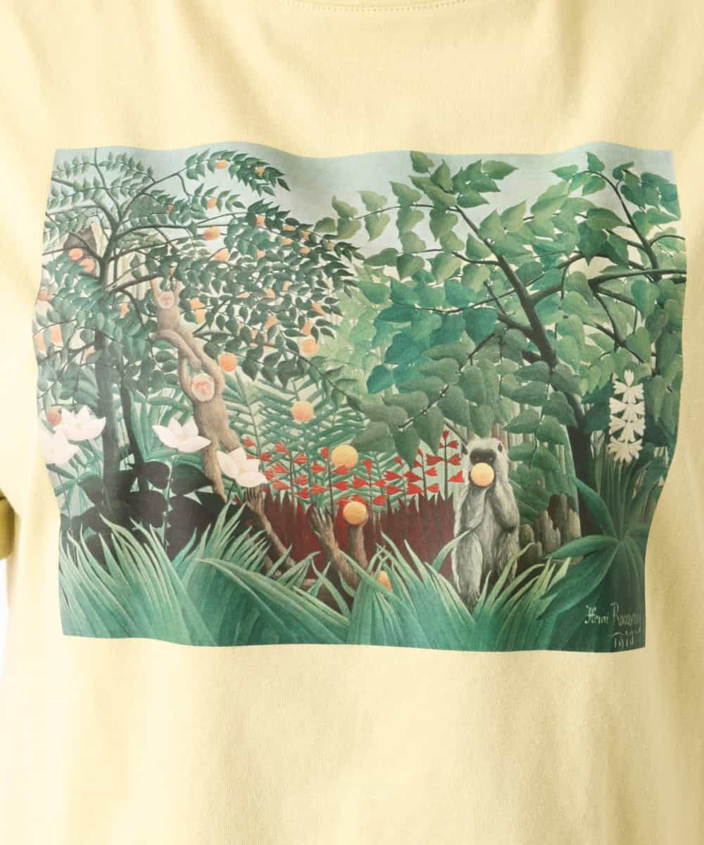 Eur3 エウルキューブ 大きいサイズ アンリルソー絵画プリントtシャツ イトキンオンラインストア