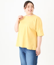 OLKGV36049 eur3(エウルキューブ) 【大きいサイズ】20th アニバーサリーTシャツ イエロー(25)