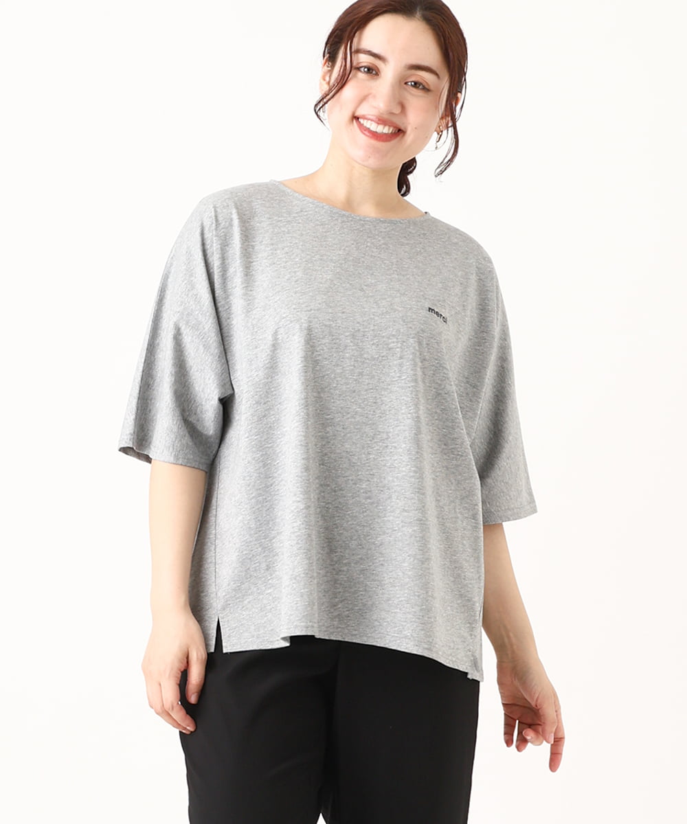 OLKGV36049 eur3(エウルキューブ) 【大きいサイズ】20th アニバーサリーTシャツ グレー(92)