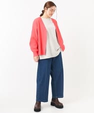 OLLCA09109 eur3(エウルキューブ) 【大きいサイズ】カーブデニムパンツ ブルー(55)