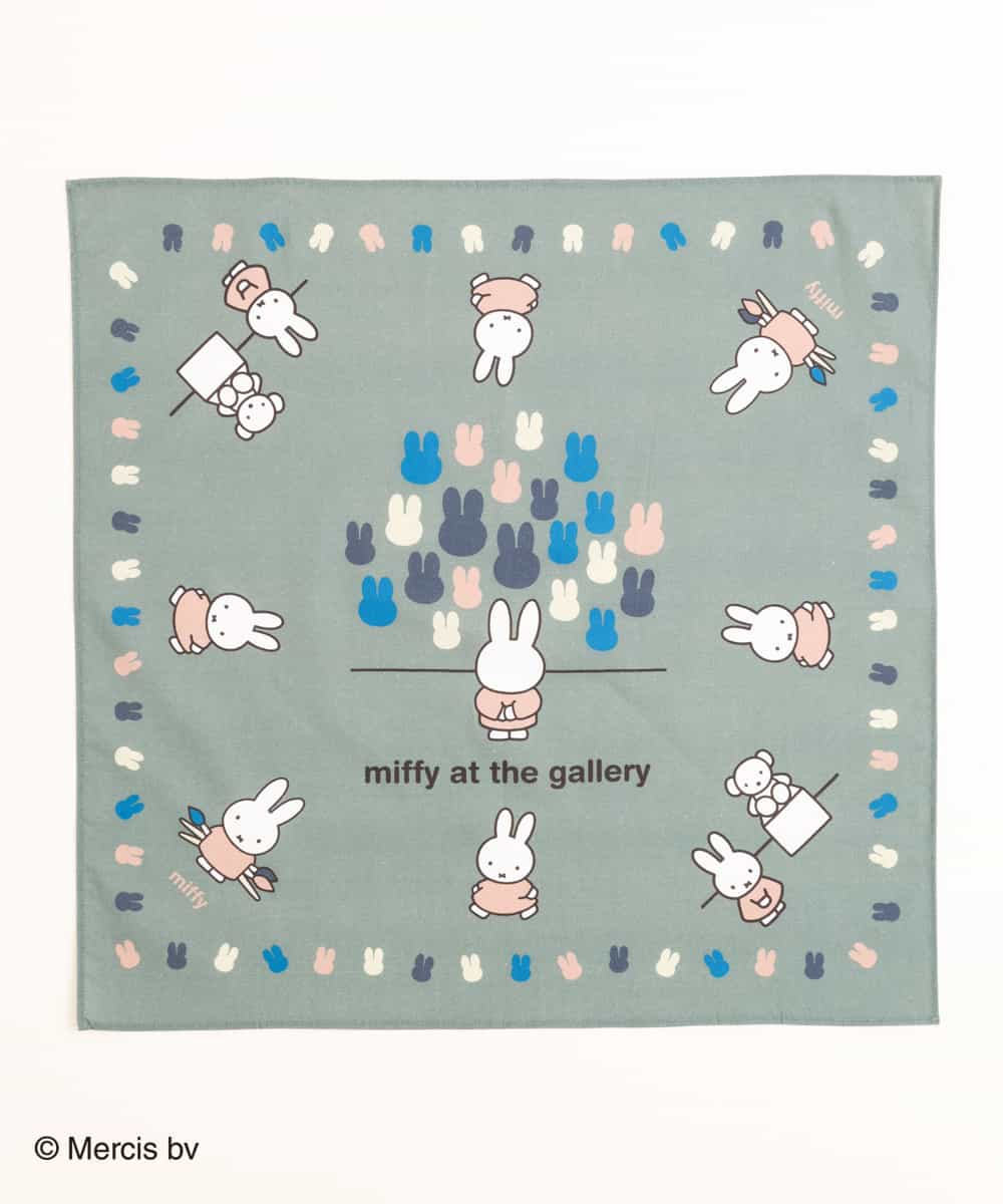 Eur3 エウルキューブ Miffy Eur3 ミッフィープリントバンダナ イトキンオンラインストア