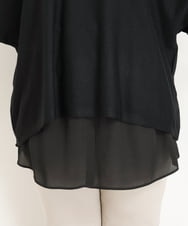 OZYKP17025 eur3(エウルキューブ) 付け裾 ブラック(94)