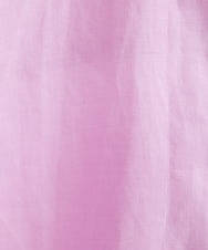 PHBGW48290 GEORGES RECH(小さいサイズ)(メゾン ドゥ サンク) ロゴ入りベーシックリネンシャツ ピンク