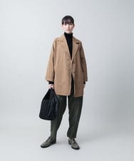 RHULX10890 HIROKO KOSHINO(ヒロココシノ) マットフェイスタフタデザインジャケット レッド