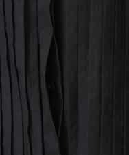 RLBHV10310 HIROKO BIS GRANDE(ヒロコ ビス グランデ) 【大きいサイズ】ケミカルレースジョイントデザインブラウス /洗える ブラック
