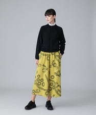 RSKAV19230 TRUNK HIROKO KOSHINO(ヒロココシノ) 【洗える】ハイネックジャージーカットソー ライトブルー