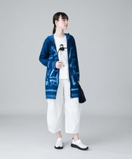 RSKHW15260 TRUNK HIROKO KOSHINO(ヒロココシノ) イラストスパンコールオリジナルTシャツ/日本製/洗える ホワイト