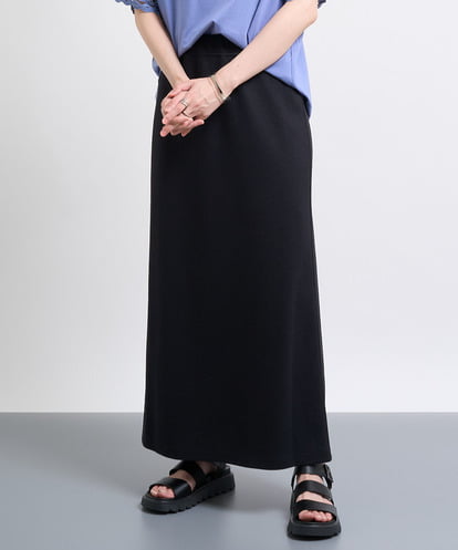 ZMHGW01130  【日本製】バックフレアジャージースカート